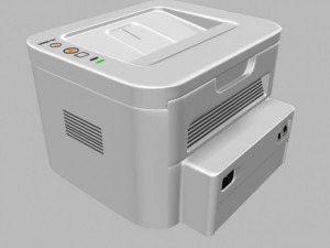 samsung ml2580n computer printer Modelo 3D