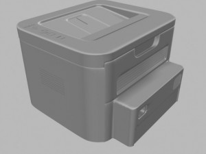 samsung ml2580n computer printer Modelo 3D
