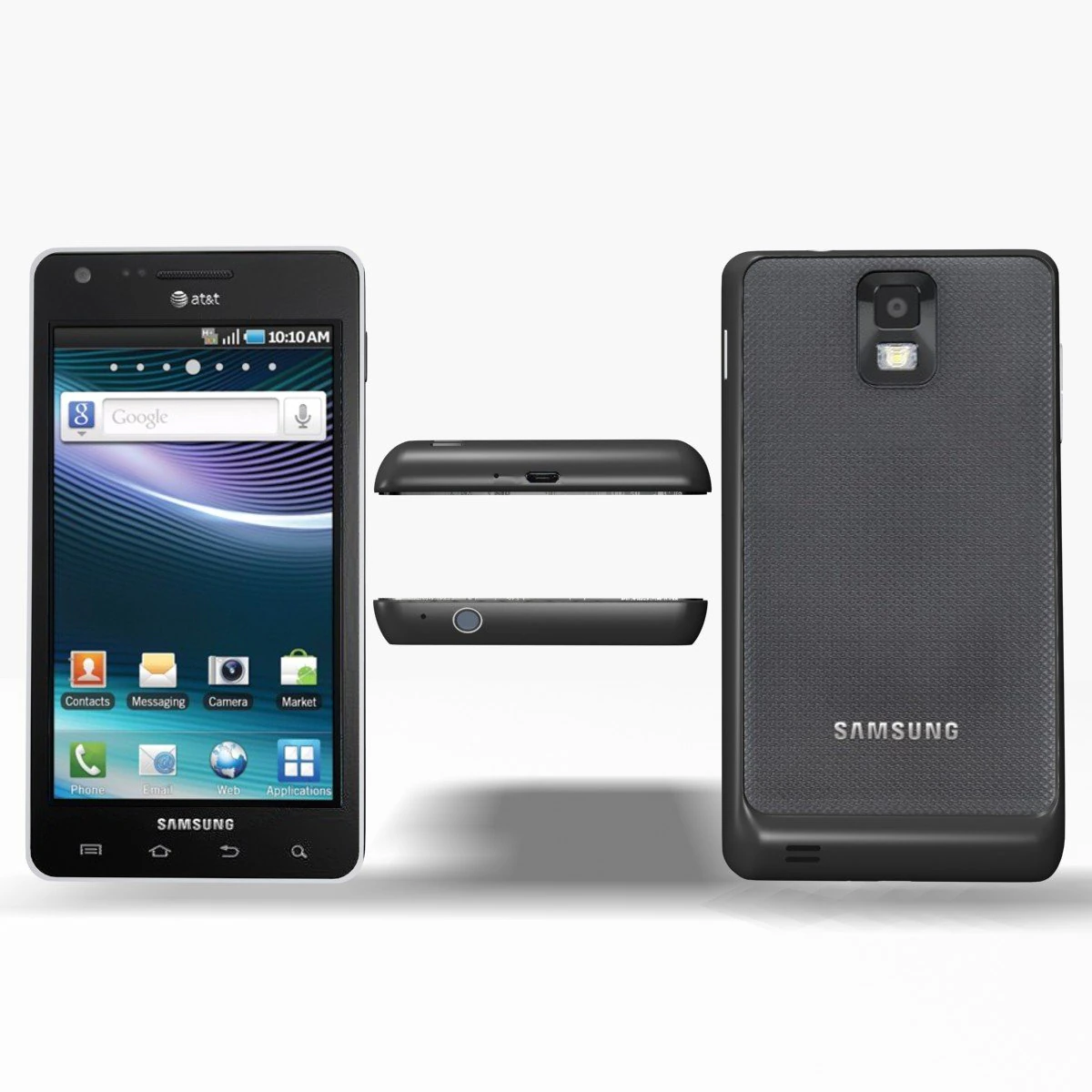 samsung infuse 4g 3D Model .c4d .max .obj .3ds .fbx .stl .blend
