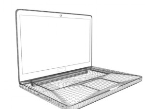 new macbook pro 2011 3D Model