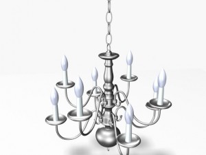 classic chandelier 3D 모델