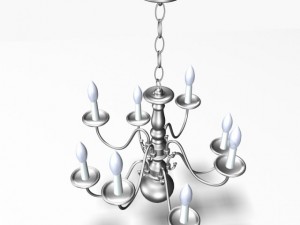 classic chandelier 3Dモデル