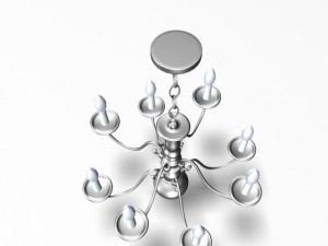 classic chandelier 3Dモデル