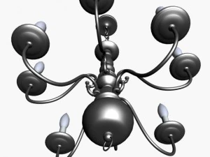 classic chandelier 3D Model