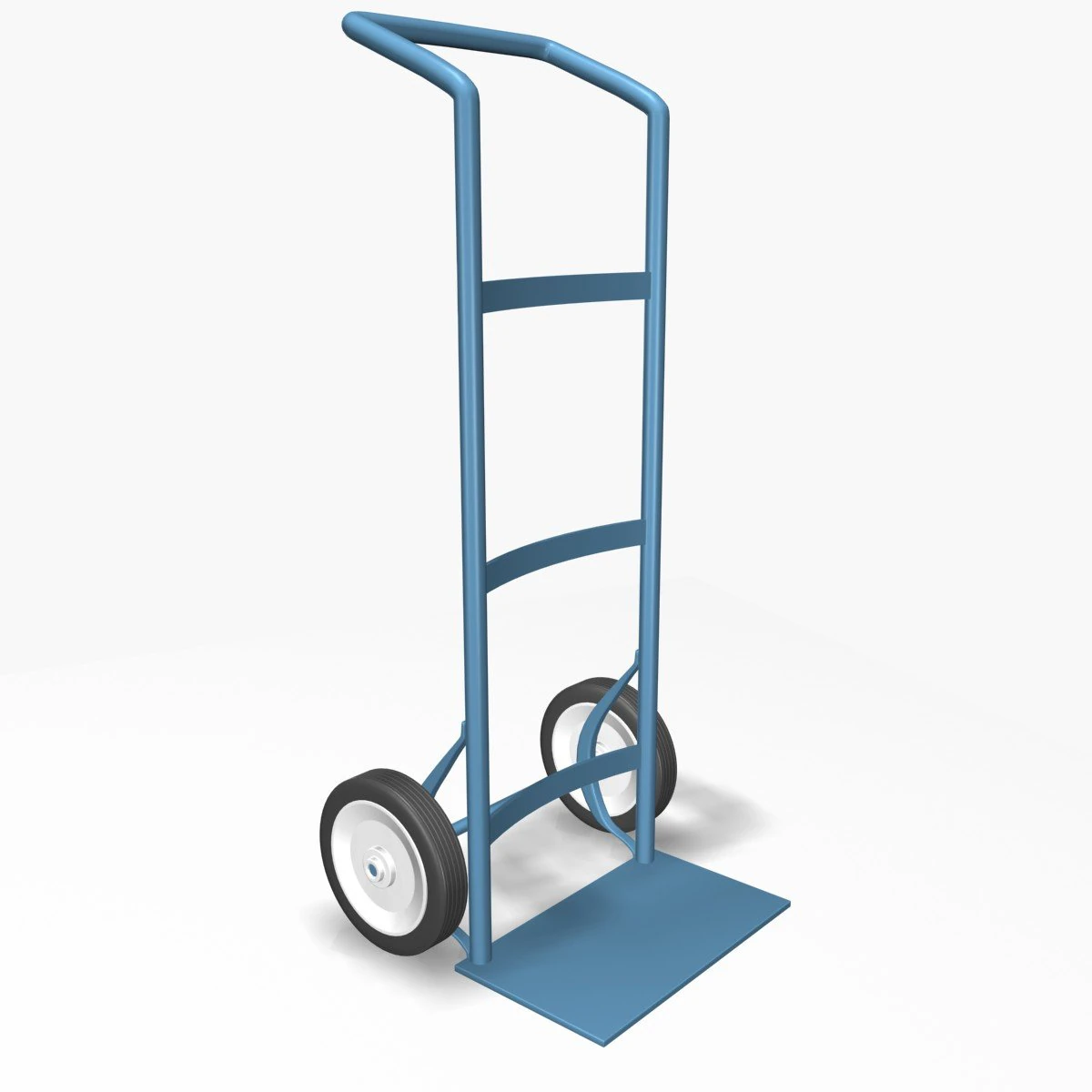 hand truck 12011 3D Model .c4d .max .obj .3ds .fbx .stl .blend 