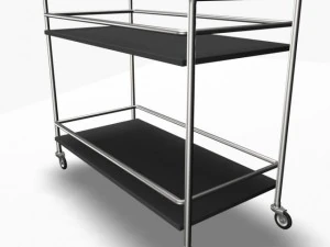 サービングトロリーカート 3Dモデル