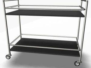 サービングトロリーカート 3Dモデル