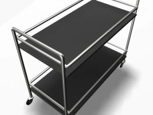 サービングトロリーカート 3Dモデル