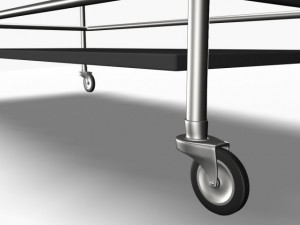 serving trolley cart 3D 모델