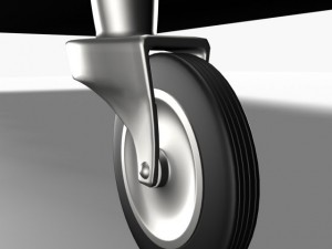 serving trolley cart 3D 모델
