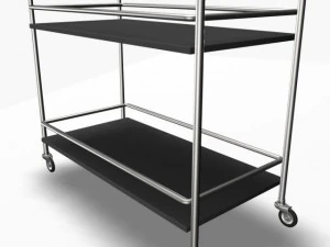 サービングトロリーカート 3Dモデル