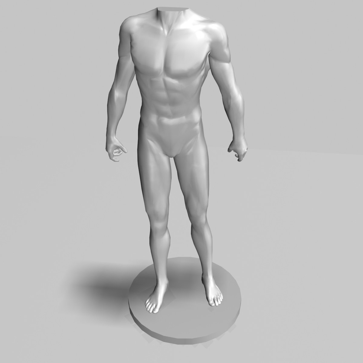 Characters. male mannequin 3D Models. 