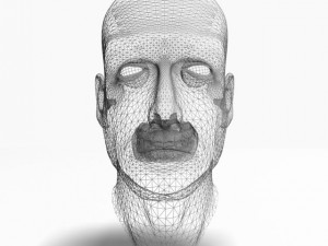 animated male head12011 Modelo 3D