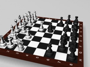 chess set 1 Modelo 3D