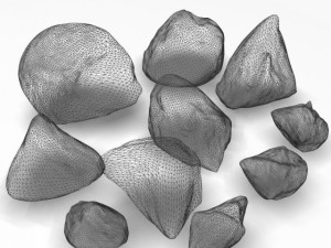 rock set 01 Model 3D