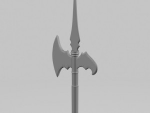 halberd 3D Model