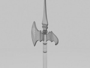 halberd 3D Model