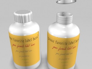 medicine bottle 3D Модель