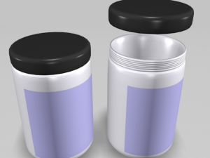 medicine bottle 1 3D Модель
