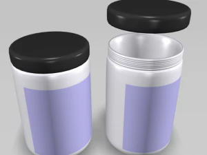 medicine bottle 1 3D Model