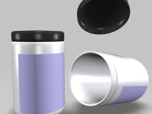 medicine bottle 1 3D Model