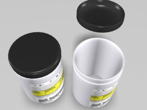 medicine bottle 1 3D Модель