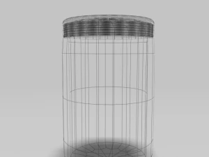 medicine bottle 1 3D Model