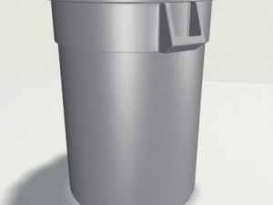 trash can 01 3D Model
