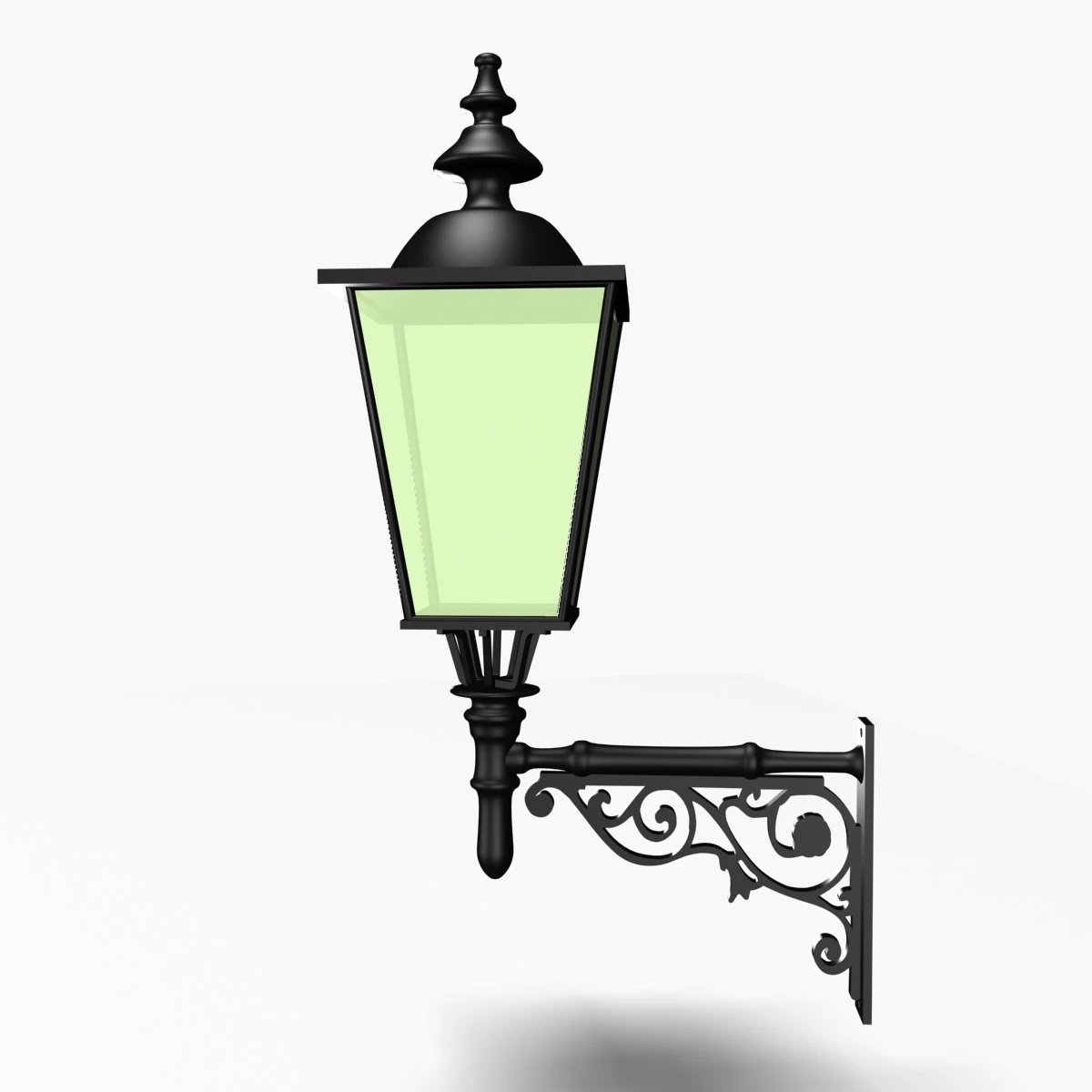 outdoor light 1 3D Model .c4d .max .obj .3ds .fbx .stl .blend 