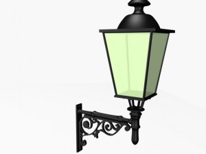 outdoor light 1 Model 3D