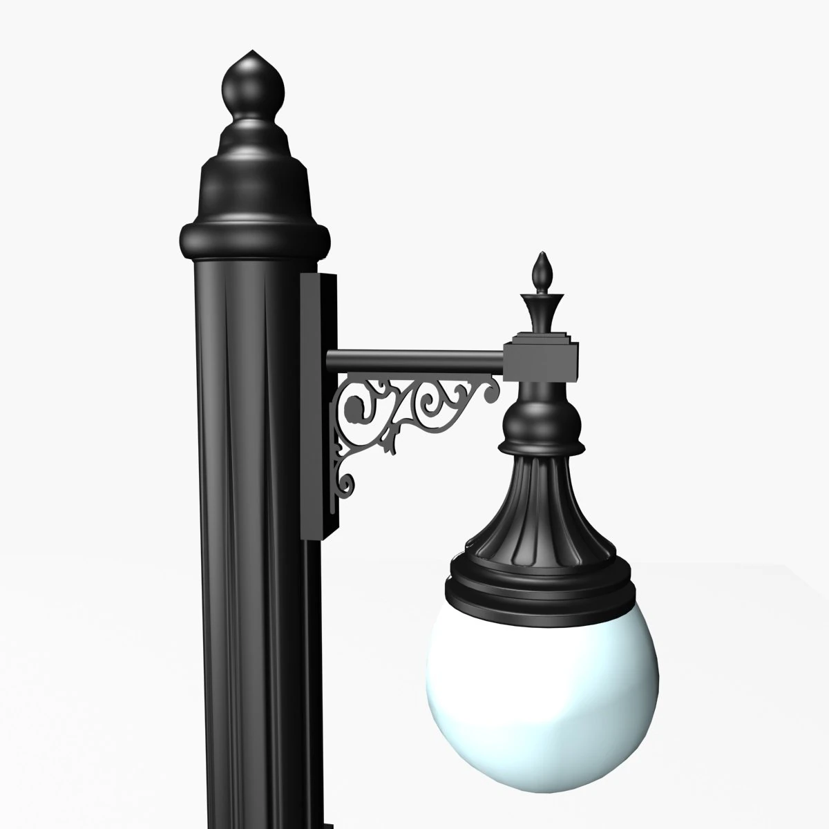 street light 26122010 3D Model .c4d .max .obj .3ds .fbx .stl .blend 