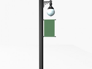 street light 26122010 3D Модель