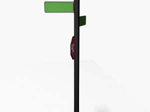 street sign 1 3D-Modell