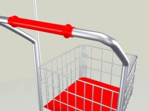 childrens shopping cart 3D Model