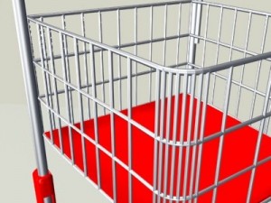 childrens shopping cart 3D मॉडल