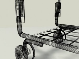 childrens shopping cart 3D मॉडल