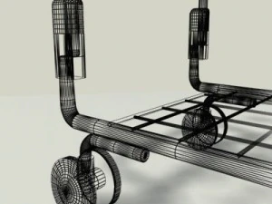 childrens shopping cart 3D Model