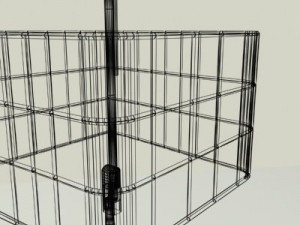 childrens shopping cart 3D मॉडल