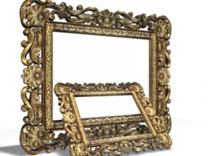 specchio antico 1082010 Modello 3D