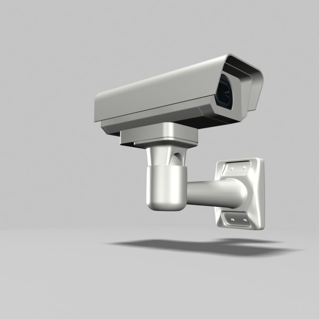 security camera 2 Modèle 3D .c4d .max .obj .3ds .fbx .stl .blend 