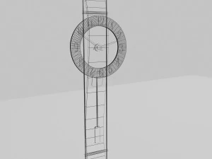 wall clock 16122010 3D Model