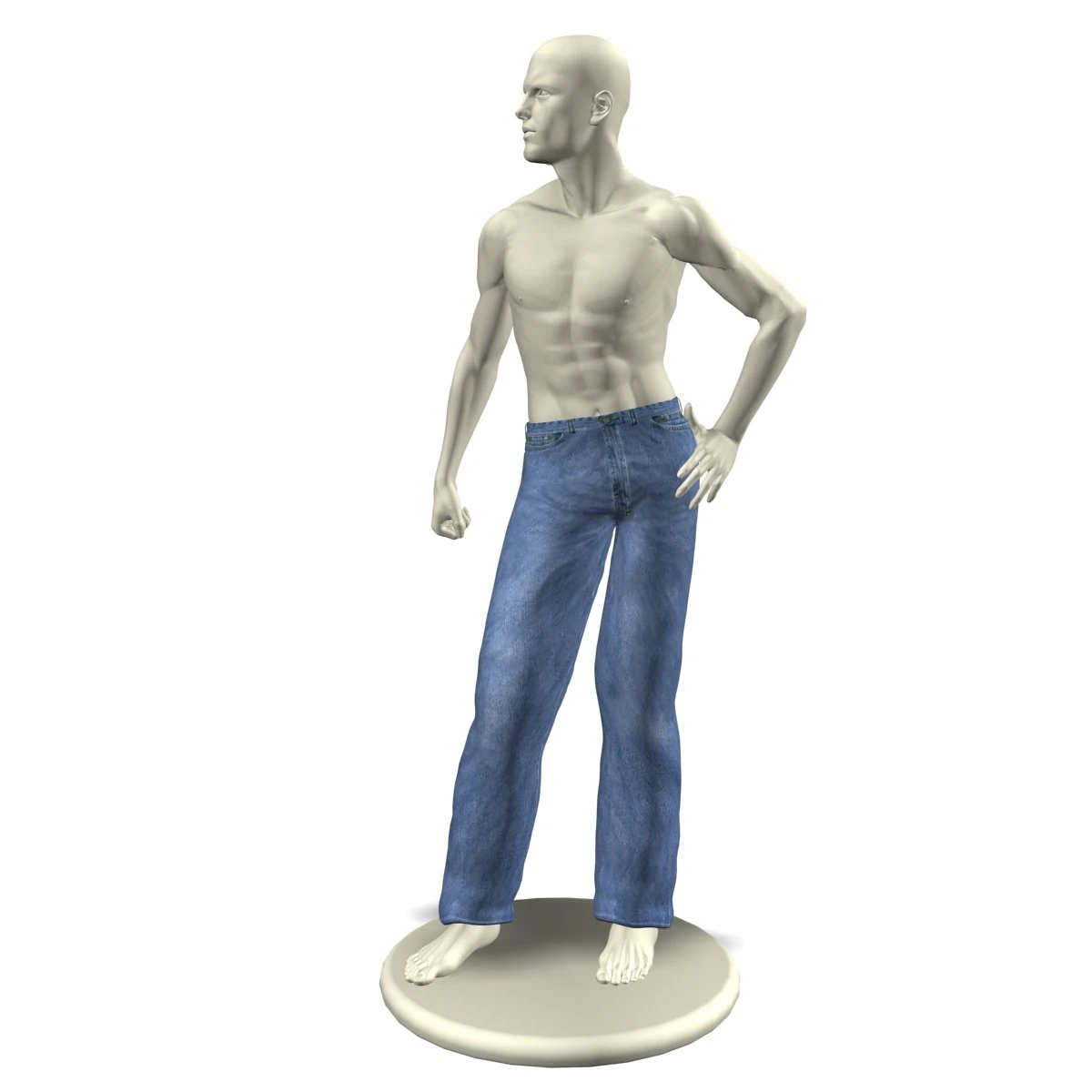mannequins 3D Model .c4d .max .obj .3ds .fbx .stl .blend 