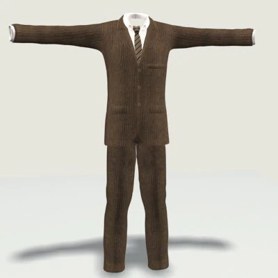 man suit 1 3D Model .c4d .max .obj .3ds .fbx .stl .blend 