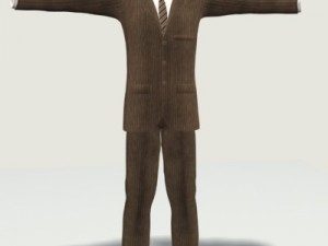 man suit 1 3D Модель