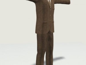 man suit 1 3D-Modell
