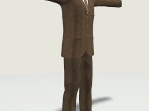 man suit 1 3D Model