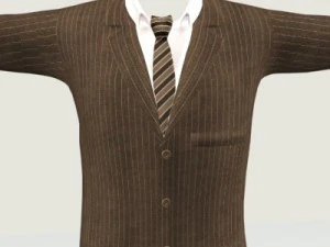 man suit 1 3D Model