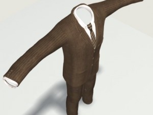 man suit 1 3D-Modell