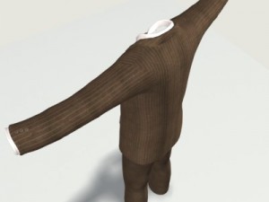 man suit 1 3D-Modell