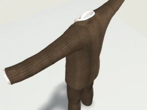 man suit 1 3D Model